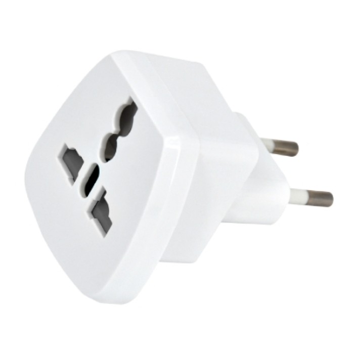 GBC 22.0340.20 - Universal socket adapter with European plug Adaptors Onetrade GBC 22.0340.20 - Universal socket adapter with European plug Adaptors Onetrade